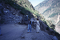 23/6, Vägarbete på Karakoram Highway