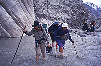 Trekkinggruppen vid Paiju