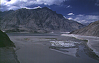 View from K2 Hotell in Skardu