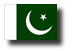 The flag of Pakistan